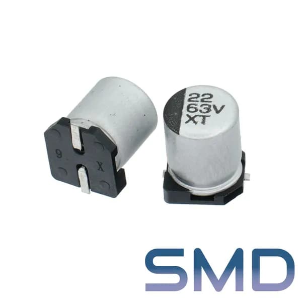 22мкФ 63В / SMD / 6,3x8 / 105 С / конденсатор электролитический (10шт)