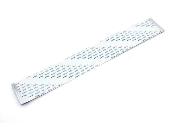 Шлейф ffc 28 pin, шаг 1 мм, длина 20 см, прямой A-A, AWM 20624 80C 60V VW-1