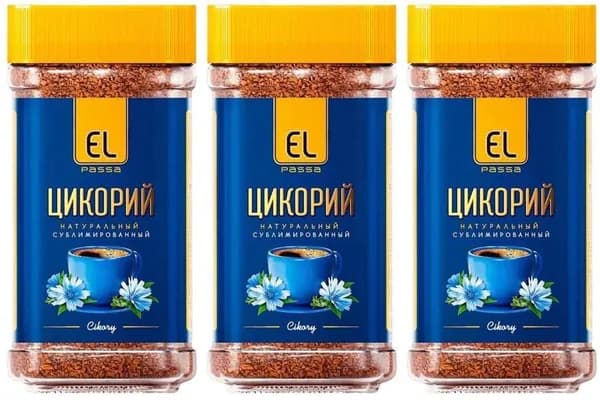 EL passa Цикорий сублимированный, 100 г, 3 шт
