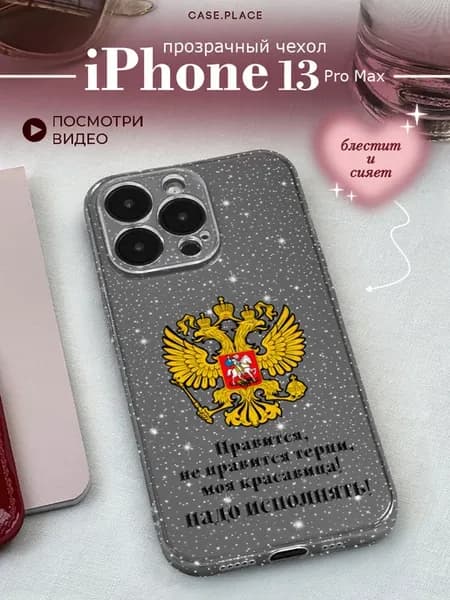 Чехол на iPhone 13 Pro Max с гербом