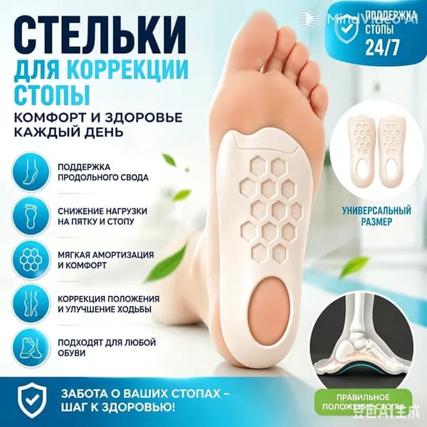 Стельки для обуви 2 шт