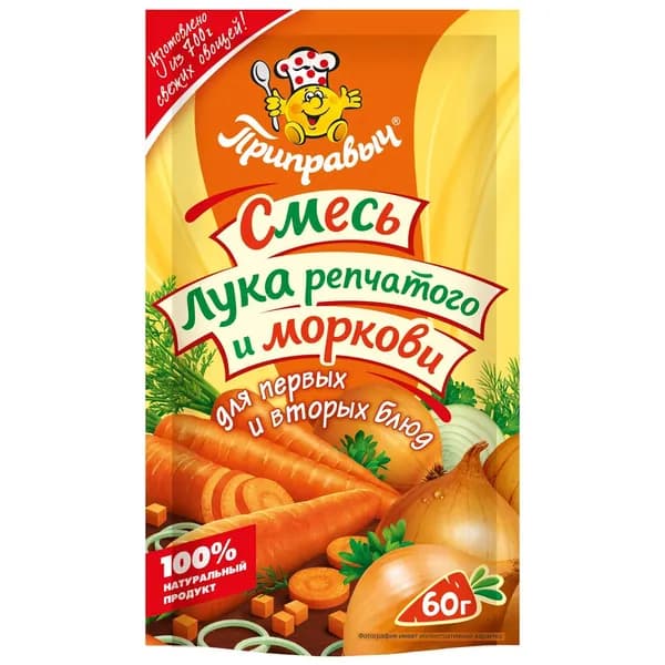 Смесь ЛУКА И МОРКОВИ 60г Приправыч - 1 шт