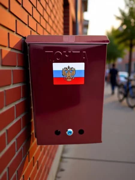 Почтовый ящик Герб с замком