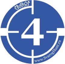 Наклейки на патроны "Дробь 4", СВАРОГ