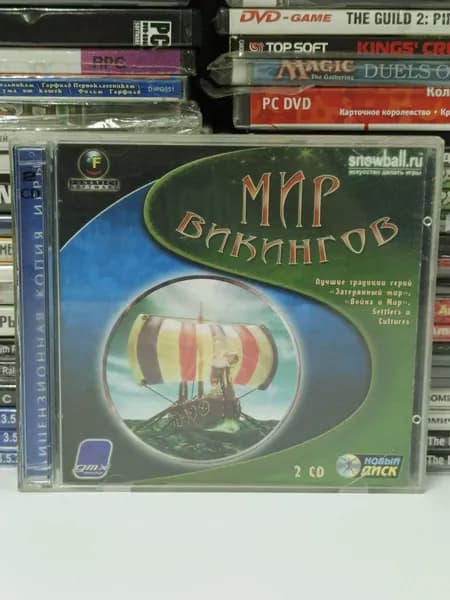 Видеоигра для ПК Мир Викингов 2003 PC 2xCD