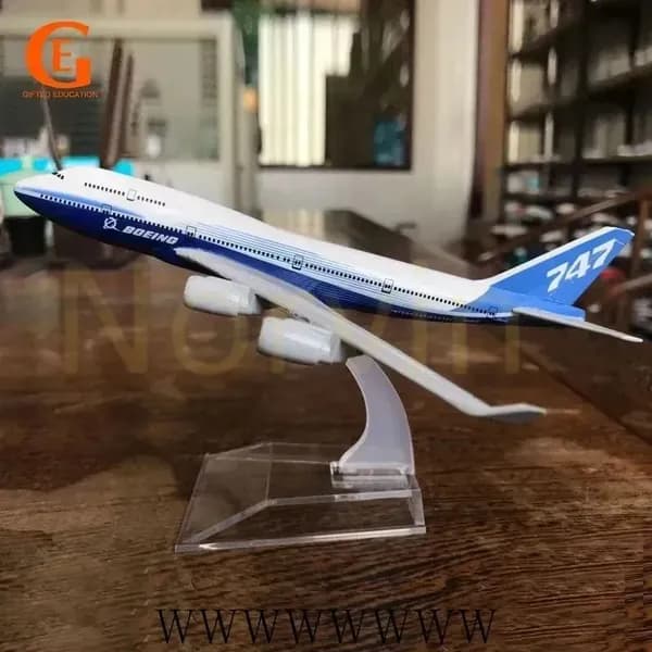 Металлическая Модель Самолета Боинг 747, B747