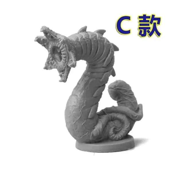 TRPG настольная игра Научно-фантастическая космическая война миниатюры,Фигурки воинов роботов песчаных червей и монстров