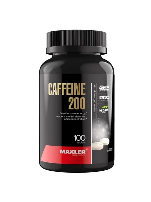 Кофеин Caffeine 200 мг 100 табл
