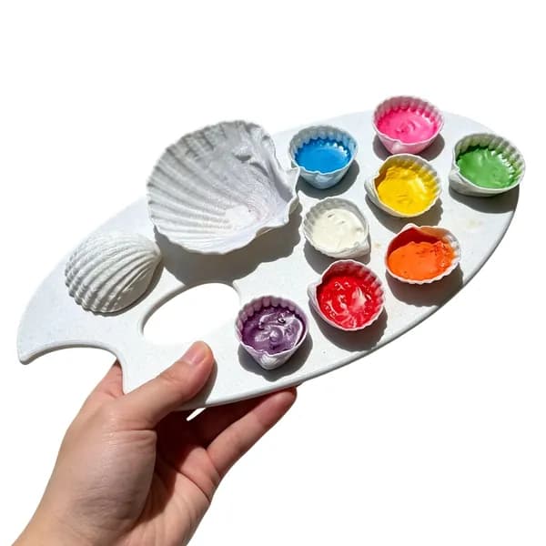 3D-печать раковины для палитры художника из экологичного PLA