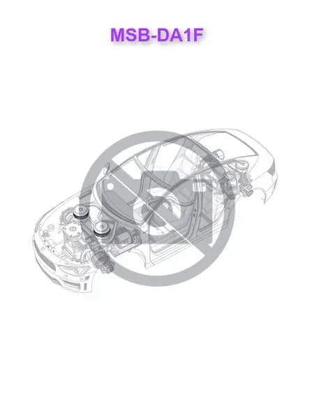 MSBDA1F, Втулка стабилизатора