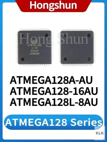 1 штука/партия ATMEGA128A-AU TQFP64