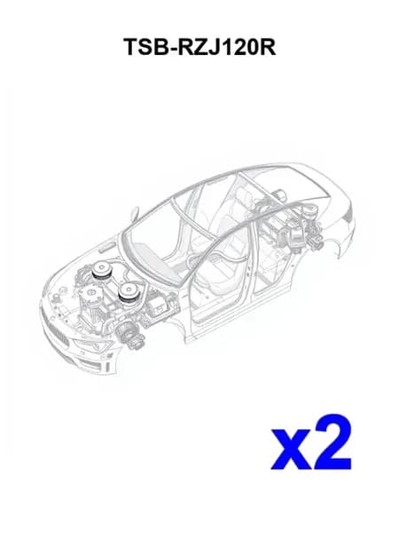 TSBRZJ120R, Втулка стабилизатора