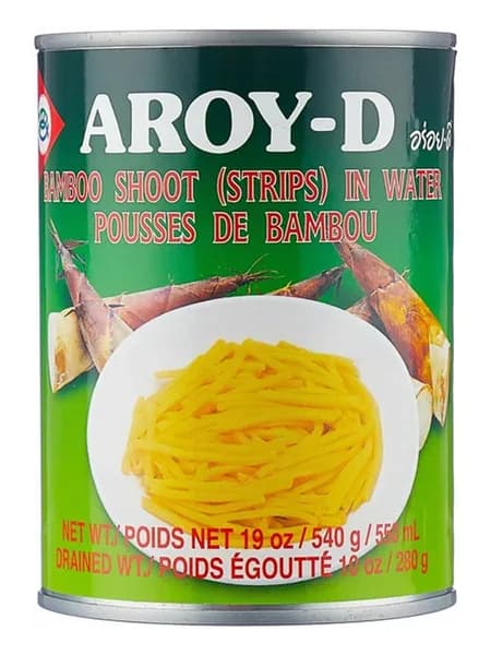 Aroy-D Ростки бамбука полоски 540 г