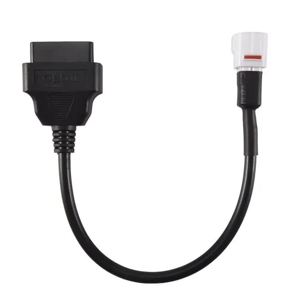 4-контактный к OBD2 считыватель кодов неисправностей мотоцикл сканер диагностический кабель совместим с MT10 FZ10 XSR700 TmAX530 R6