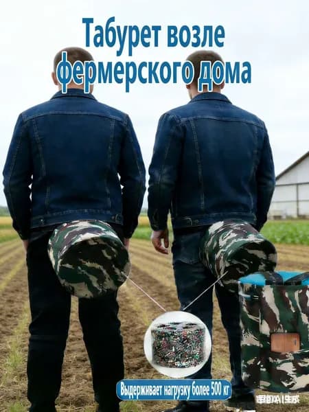Садовый стул, Пенополиуретанх25х25 см, 1 шт