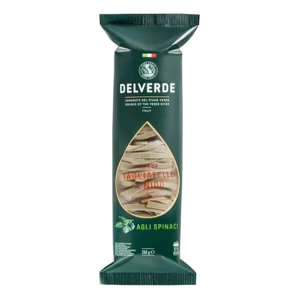 Макаронные изделия DELVERDE №134 Тальятелле со шпинатом НИДО 250г