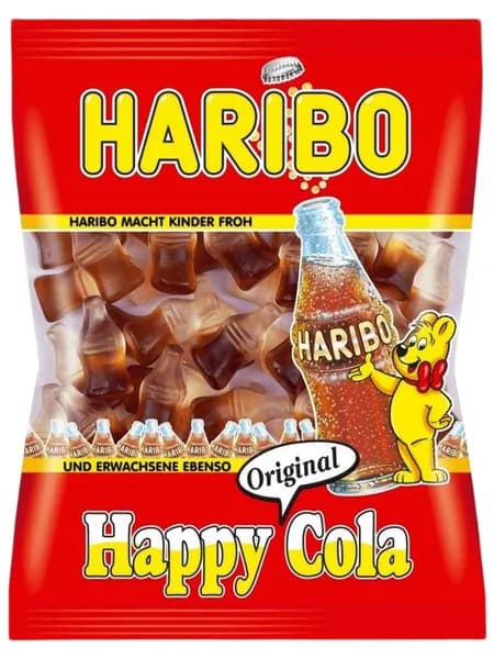 Мармелад жевательный Haribo Happy Cola 175 грамм Германия