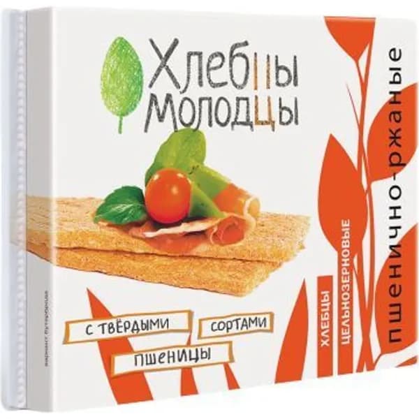 Хлебцы пшенично-ржаные Хлебцы-Молодцы 100 г