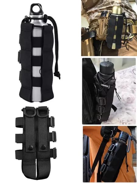 Тактический чехол для фляги с системой MOLLE