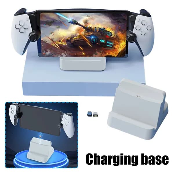 Док-станция для PS5 Portal, белая, с кабелем USB-C