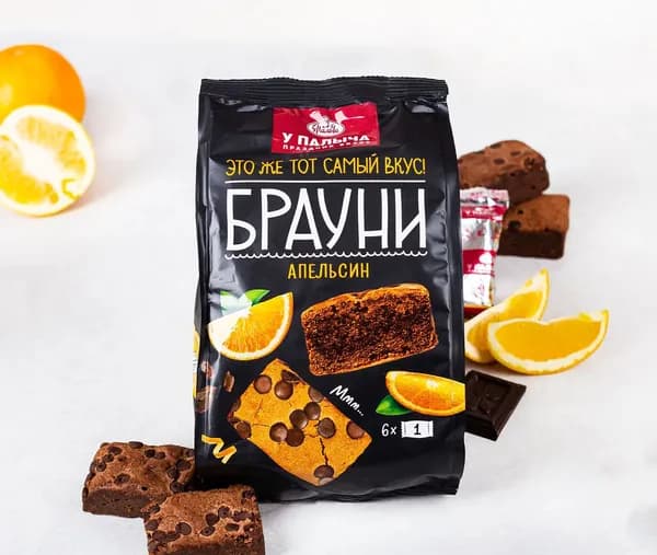 Брауни с апельсином 180 г