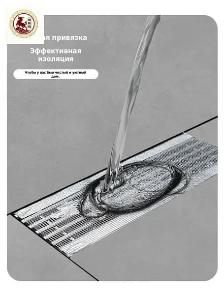 Одноразовый фильтр дренажа пола, анти комаров и анти-блокировки, длинная марельная сетка, клейная упаковка рулона