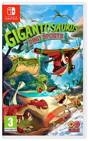 Игра Nintendo Switch Gigantosaurus: Dino Sports (Картридж) (Nintendo Switch, Английская версия)