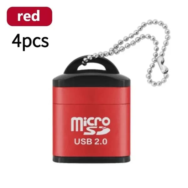 Мини-USB-кардридер для карт памяти Micro SD/TF Высокоскоростной адаптер USB 2.0 для ПК и ноутбука