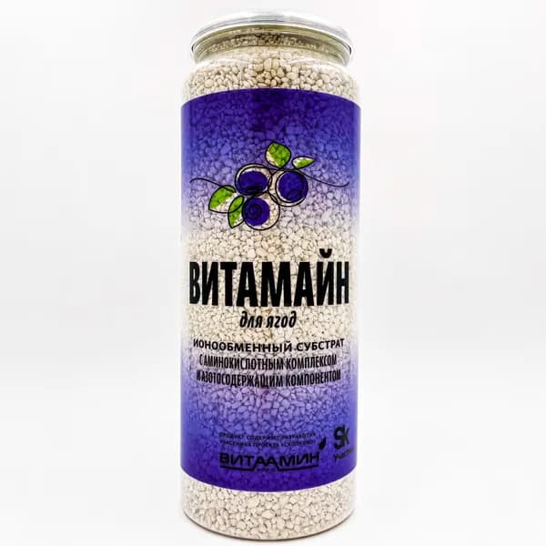 Ионообменный субстрат Для ягод ВИТАМАЙН, 750 гр