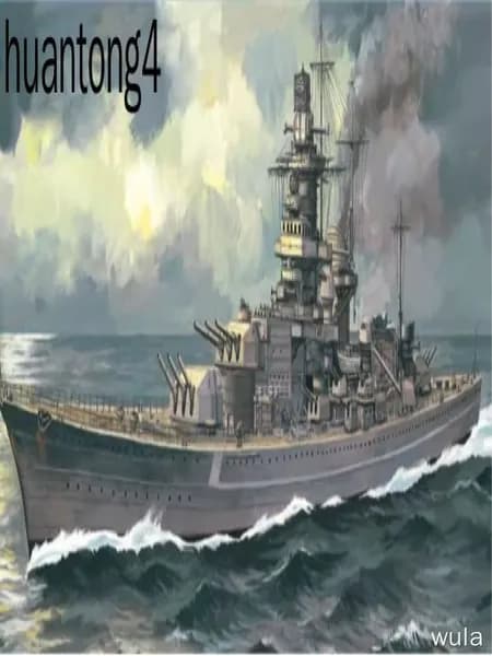 Сборная модель Крейсер Гнейзенау Германия Второй мировой войны 1:700