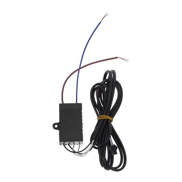 Черный пластиковый led трансформатор для кухонной вытяжки с пониженным напряжением для питания освещения