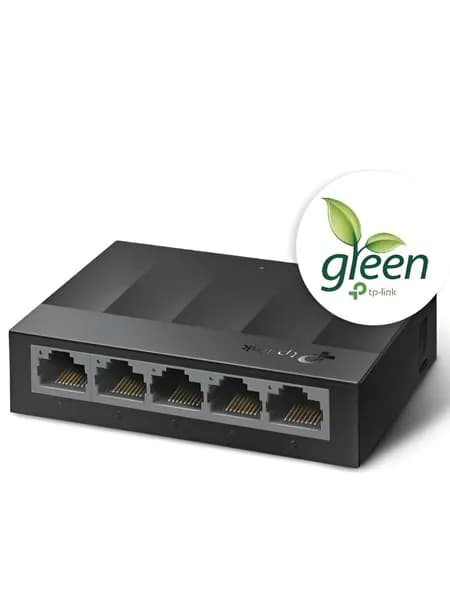 TP-LINK LS1005G 5-портовый коммутатор 10-100-1000 Мбит/с пластиковый ноября