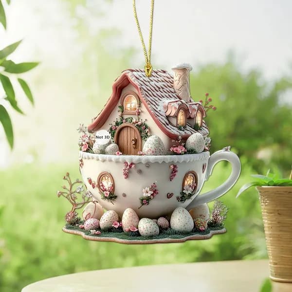 Украшения Кофейной Чашки для Дерева