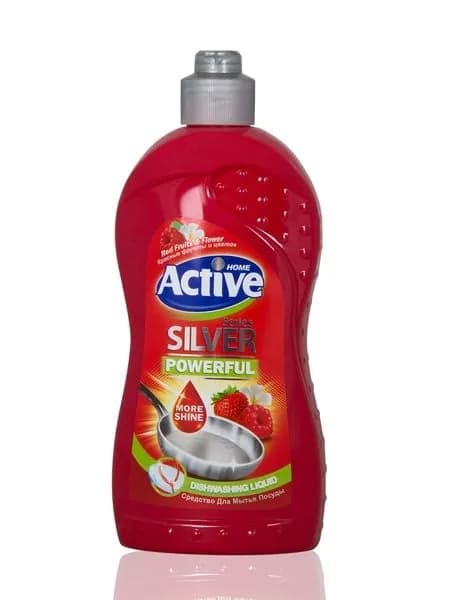 Active Гель-концентрат для мытья посуды Red Клубника и малина, 500 мл
