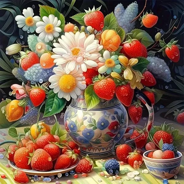 Алмазная мозаика своими руками