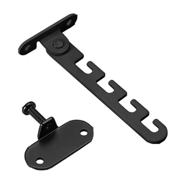 Стальной оконный ограничитель, - Короткий черный