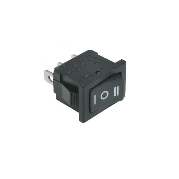 Переключатель клавишный SC768 BKZ ON-OFF-ON 6A 250V