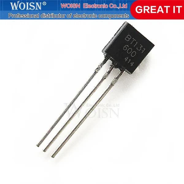 10шт./лот BT131-600 BT131 TO-92 Интегральная схема