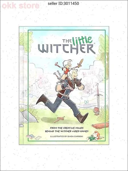 Книга The Little Witcher : яркие иллюстрации и забавные приключения для маленьких фанатов
