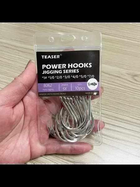 Крючки для джига Teaser Power Hooks 8062 5X, Model Number 4