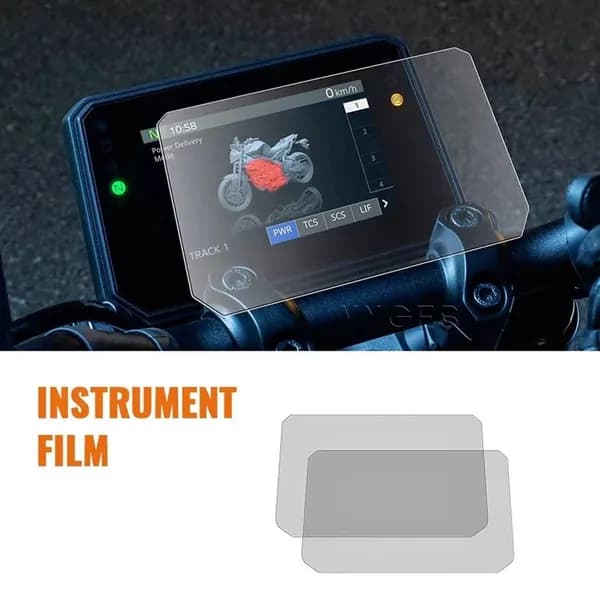 Защитная пленка "для приборной панели Yamaha MT-07/FZ-07 2023/2024, прозрачная, 2 шт.