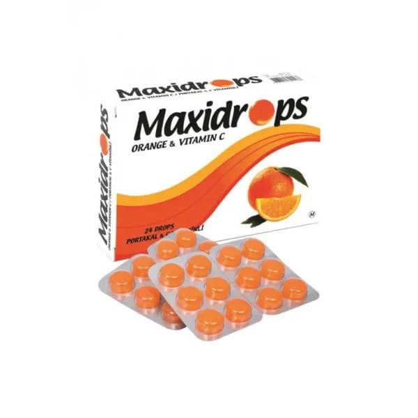 Maxidrops Апельсин и витамин С 24 капли