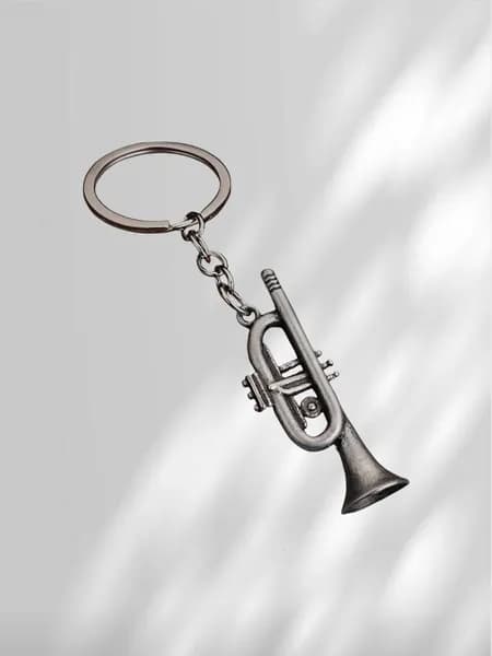 Мини-саксофон на ключах, Silver - B