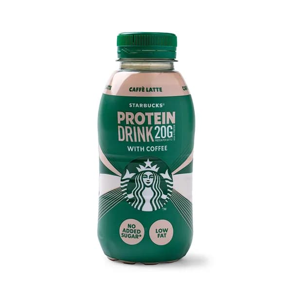 Молочный кофейный напиток Protein Drink Латте , Starbucks, 330 мл, Дания