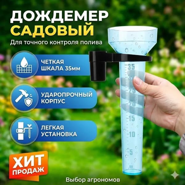 Дождемер,1шт