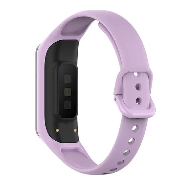 Ремешок для Samsung Galaxy Fit 2 (SM-R220), эластичный, светло-фиолетовый