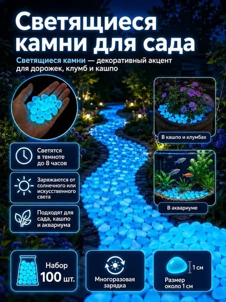 Декоративная отсыпка для сада,Щебень декоративный,0.15кг