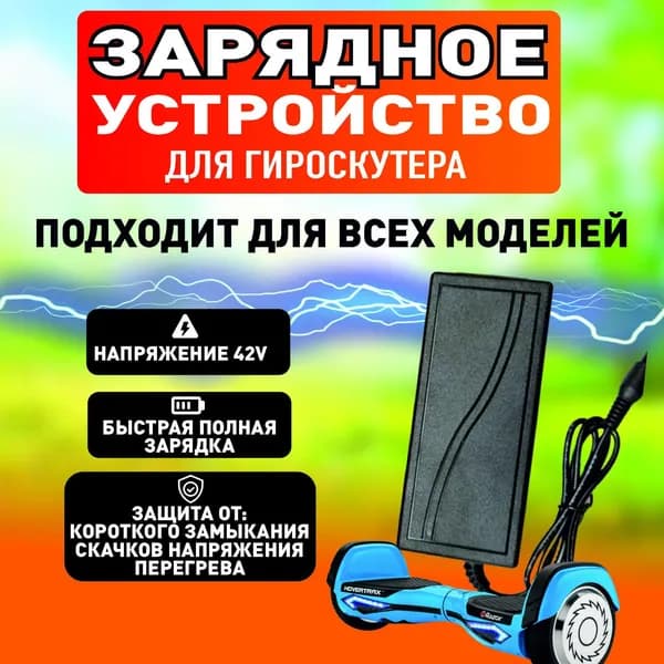 Универсальное зарядное устройство для гироскутера / Универсальное зарядное устройство для всех моделей гироскутеров