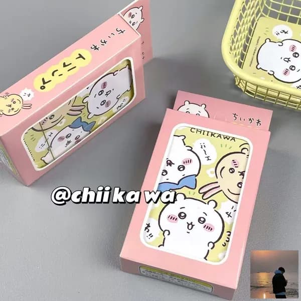 чиикава, открытки, игральные карты, 1 шт