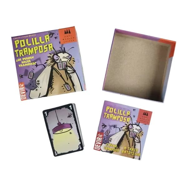 Игра POLILLA TRAMPOSA с элементами мошенничества, карты, 112 112 34 мм